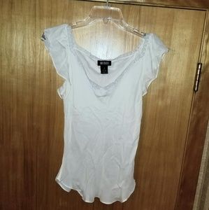 111 State silk blouse